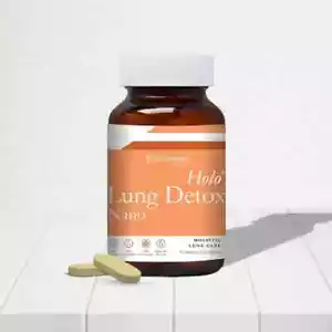 Tabletas de desintoxicación de pulmones Holo ayurvédicas - para fumadores, ayuda a limpiar alquitrán y flema - 60 pestañas - Imagen 1 de 12