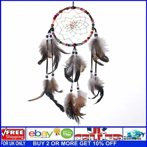 RETRAPASUEÑOS NIÑAS NIÑOS ATRAPASUEÑOS CON CUENTAS ARCO IRIS MULTICOLOR - Imagen 1 de 2