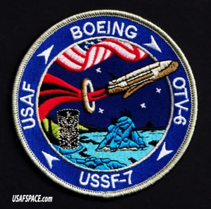 USSF-7 OTV-6 - X-37B -USAF BOEING ATLAS V Launch DOD Classified Mission PATCH - Picture 1 of 3