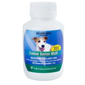 Vetalogica Canine Senior Multi For Dogs - 120 chews - Picture 1 of 2
