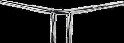 Manillar de arrastre Baron de radio de 1,25 pulgadas cromado 33x7,5x9,5 Yamaha V Star 650 98-16 Foto 1 de 4