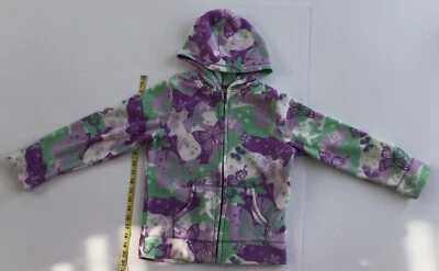 Moletom com capuz The Children's Place padrão borboleta lã meninas grande 10-12 - Imagem 1 de 4