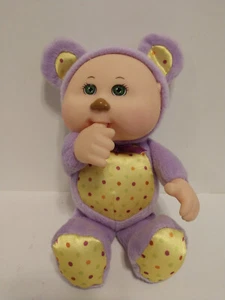 Parche de repollo niños Cuties OSO PÚRPURA Forest Friends chupador de pulgar ojos verdes - Imagen 1 de 10