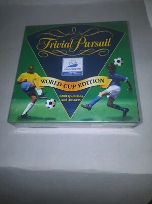 Trivial Pursuit World Cup Edition  France 98  Board Game Sealed Questions Parker - Image 1 of 3