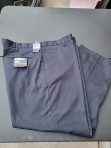 Pantaloni Dockers Signature kaki relaxed fi D4 flat front blu scuro 40x29 cintura - Foto 1 di 3