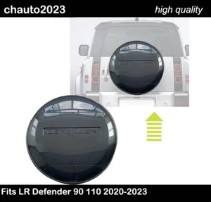 Reserverad Radabdeckung Schwarz passend für LR Defender 90 110 2020-2023 - Picture 1 of 13