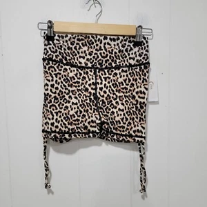 Zyia Active Brilliant Double Scrunchy Leopard Animal Print Hustle Shorts Gr. M - Bild 1 von 9