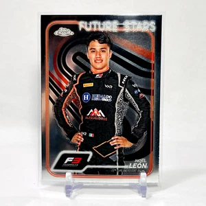Noel Leon RC-2024 Topps Cromo Fórmula 1 Future Stars F3 #61 Van Amersfoort - Imagen 1 de 4