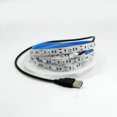 USB 5V DC 12V UV led strip light 395nm 5050 30led/m Flexible blacklight string - Image 1 of 4