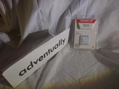 Official SanDisk Gaming SD Memory Card 2GB for Nintendo Wii - Collectors Item. - Image 1 of 4