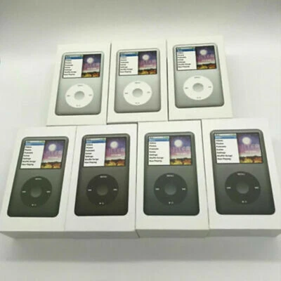New Apple iPod Classic 6th Generation 80GB Black/Silver MP3 Player - (Sealed) - Image 1 of 4