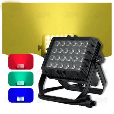 24x10W Wall Wash Lights 4in1 RGBW Flood Light Stage Party IP65 Led Wall Washer - Image 1 of 4