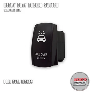 Laser 5 Pin LED Rocker Switch Dual Light 20A 12V ON / OFF - PULL OVER LIGHTS - Bild 1 von 10