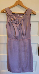 Ann Taylor Loft Women's Lilac Sleeveless Dress Size 0. Pretty Light Shift Style