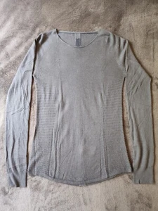  SALE! Rick Owens Fine Cashmere Sweater AW 2010 GLEAM Medium DUST Italy - Picture 1 of 18