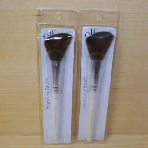 2 paquetes ELF e.l.f. Cepillo de bronceado #24113 cerdas sintéticas veganas - Imagen 1 de 9
