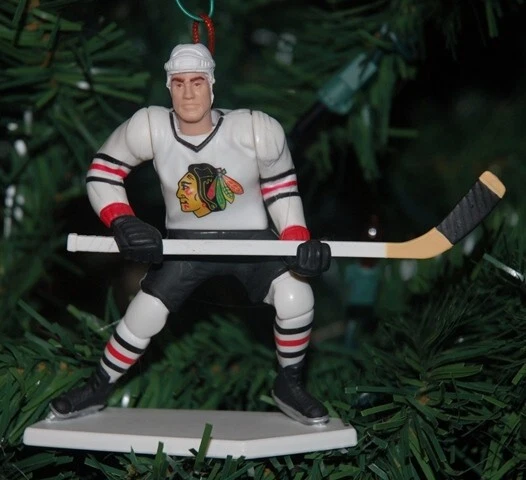 Doug Gilmour Chicago Blackhawks 4" Christmas Tree Holiday Ornament White Jersey - Image 1 of 1