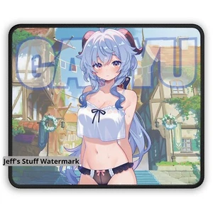 Waifu Ganyu Gaming Mauspad Genshin Impact Manga Anime Japanisch Schreibtisch Matte Geek - Bild 1 von 7