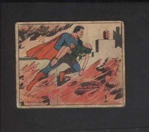 1940 R145 Superman #28 The Flames of Doom Gum Inc.