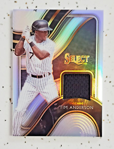 2021 Panini Select - Select Swatches Holo Prizm Tim Anderson / 150 White Sox