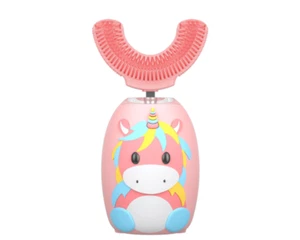 Ultrasonic Kids Electric Toothbrush, Intelligent Voice for Children Design 2-8 Y - Picture 1 of 3