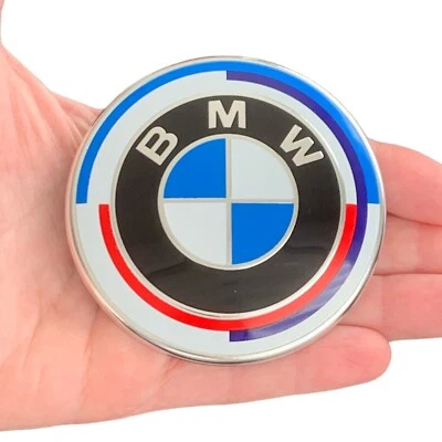 Rear Trunk 74mm for BMW Badge 50 Year Emblem 51148132375 - Image 1 of 4