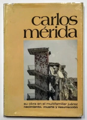 Carlos Merida. Su Obra en el Multifamiliar Juarez. 1988. Murals. Architecture. - Image 1 of 4