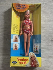 NUEVA Muñeca Dodi Ideal Suntan 1977 Vintage #1259-1 SELLADA NOS - Imagen 1 de 10