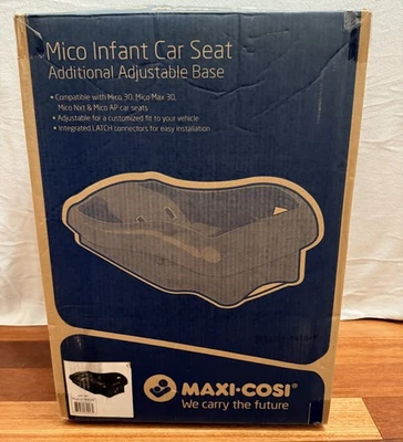 NEW Maxi Cosi Mico Max 30 Nxt AP Infant Car Seat Extra Add-On Base - Black - Image 1 of 3