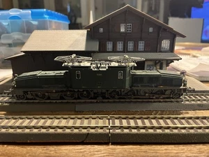 Roco H0/1:87 E - Lok der SBB Schweizer Krokodil Grün DCC Digital mit Decoder OVP - Bild 1 von 6