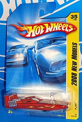 Hot Wheels 2008 New Models #35 H2Go Mtflk Orange w/ MWs - Image 1 of 3