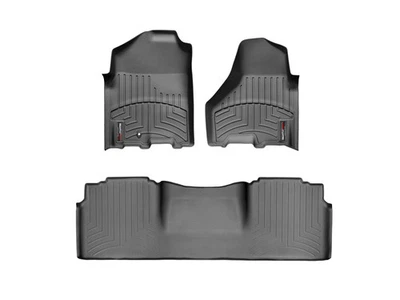 WeatherTech FloorLiner for 2012-2012 Dodge Ram Truck 2500/3500 - Black - Image 1 of 4