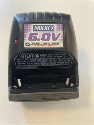 Nikko 6.0V Charge Station Combo 4 Hour Charger. STKBXG - Image 1 of 3