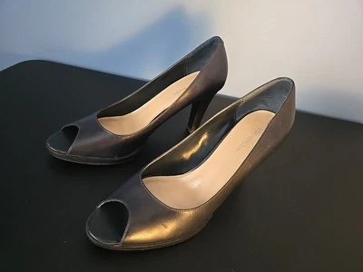 Worthington Womens Shoes Black Open Peep Toe Dress Pumps Heels Shoes US 9 M - Image 1 of 4