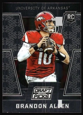 2016 Panini Prizm Collegiate Draft Picks Brandon Allen #164 Arkansas - Image 1 of 2