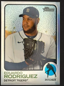 2022 Topps Heritage #721 Eduardo Rodriquez Chrome Refractor /673 - Bild 1 von 2