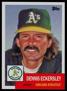 2016 Topps Archiv #72 Dennis Eckersley Oakland Leichtathletik - Bild 1 von 2