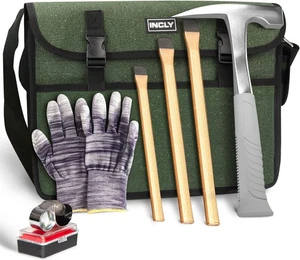 Kit de martillos INCLY 7 PIEZAS Geology Rock Pick, con 22 oz y 3 grises - Imagen 1 de 6