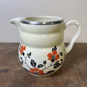 Vintage Hall's Red Poppy Ceramic Creamer - Picture 1 of 7