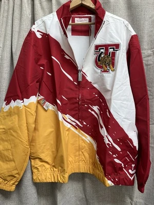Mitchell & Ness Tuskegee University Jacket Zip Windbreaker Size XL HBCU New Tag - Image 1 of 4
