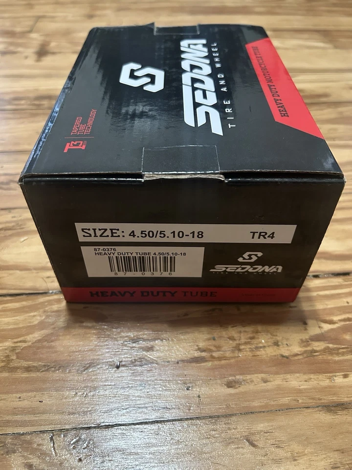Tubo de motocicleta de alta resistencia Sedona, tamaño 4,50/5,10-18 Foto 1 de 3