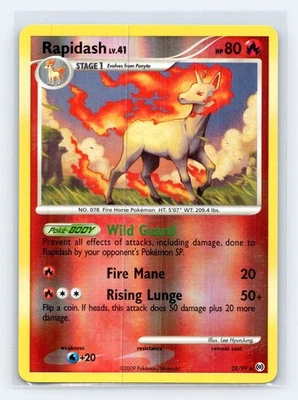 Rapidash (28) Rare Arceus 28/99 NM - Image 1 of 2