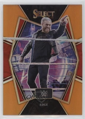2022 Panini Select WWE Premier Level Orange Prizm /35 Edge #103 - Image 1 of 2