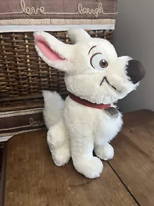 Disney Store Exclusive BOLT Plush Stuffed 12” Animal White Puppy Dog - Picture 1 of 5
