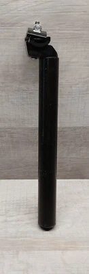 Tija de sillín para bicicleta Promax 31,6 mm o.d. 300mm longitud negro Foto 1 de 4