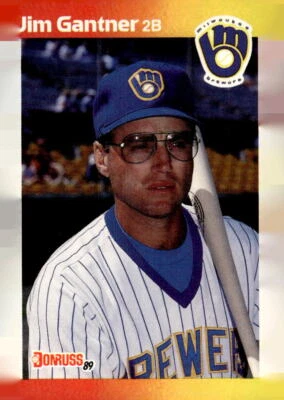 1989 Donruss #264a Jim Gantner - Image 1 of 2
