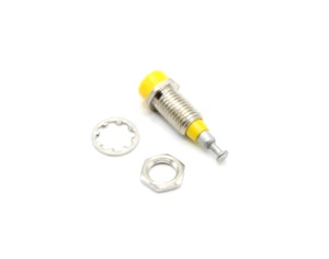 M39024/10-08 Raytheon gelbe Spitze Panel Buchse geschlossener Eingang Gewindehalterung TJ101Y - Bild 1 von 1