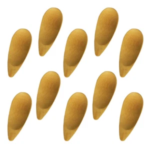 10 Pcs Candy Scoop Bath Salt Scoops Wooden Candy Spoon Coffee Bean Spoon - Picture 1 of 11