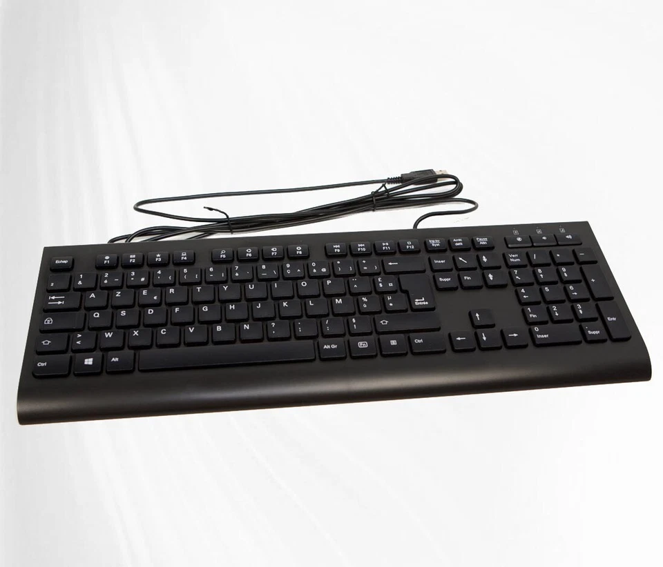 PC USB Tastatur G-Tech USB Slim Tastatur PC Tastatur KB313U Neu Fr French - Bild 1 von 1