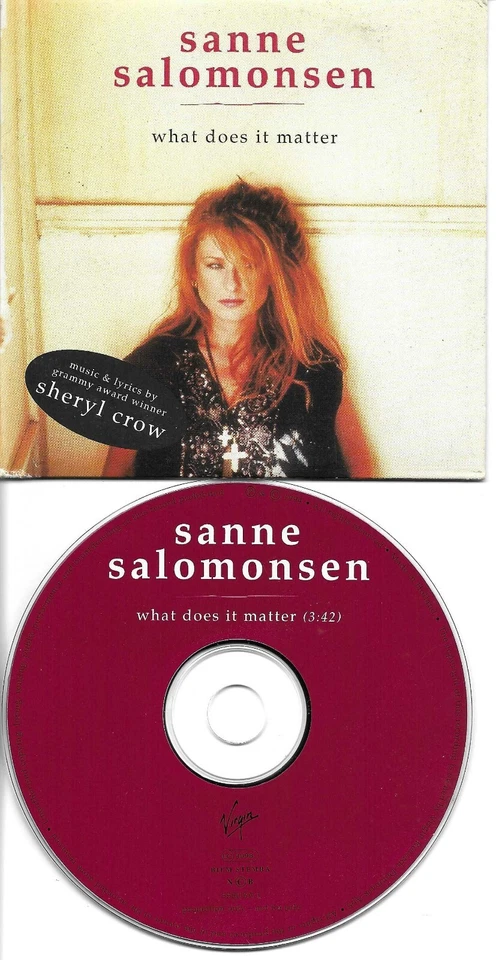SHERYL CROW trk SANNE SALOMONSEN w/ LITTLE FEAT What PROMO CD single USA seller - Image 1 of 1